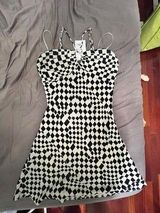 Cotton Candy LA Checkered Mini Dress Photo 0