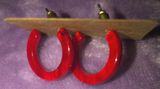Red Earrings Photo 0