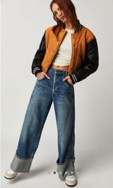 Free People Cuffed Jeans Photo 0