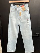 Levi's Light Blue ribcage Denim Jeans Size 27 Photo 0