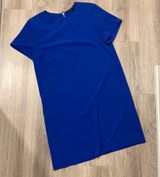 Nordstrom Work Dress T-shirt Dress Blue Photo 0