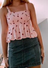 Target cute pink flower top Photo 0