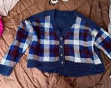 1. State  3 button cardigan size medium Photo 0
