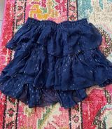 Love Shack Fancy Sparkly Mini Skirt Photo 0