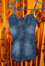 Special A Blue jean romper  Photo 0
