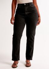 Ultra High Rise Curve Love Ankle Straight Jean Photo 0