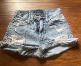 Jean Shorts Aeropostale High-Rise Photo 0