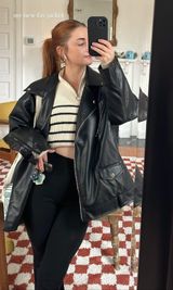 ASOS Leather Jacket Photo 0