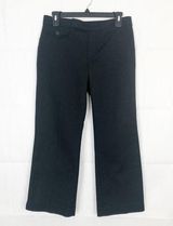 Banana Republic Martin Stretch Black Capri Pants Size 4 Workwear Casual Photo 0