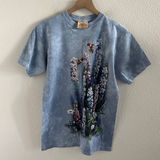 The Mountain 1998 Susan Bourdet Wild Wings Graphic Tee T-Shirt Vintage Medium Photo 0