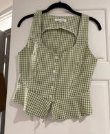 Emory park Gingham Top Photo 0