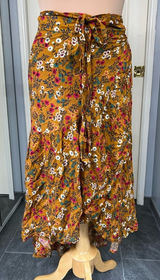 Hayden‎ Floral Cottagecore MIDI Wrap Skirt Photo 0