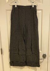 Target Wild Fable Black Plaid Pants Photo 0