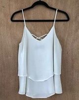 Free People White Layered Tank Photo 0