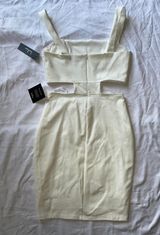 Lulus White Bodycon Dress Photo 0