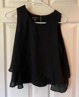 Metaphor Black Tank Top Shirt Photo 0