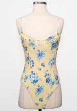 We Wore What . Golden Hour Floral One Piece Swimsuit. Photo 0