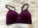 Dark purple sports bra Photo 0
