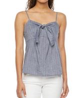a.n.a  Blue Spaghetti Strap Top Size XL NWT Photo 0