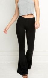 Brandy Melville Velvet Flare Pants Photo 0