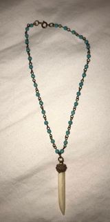 Horn Choker Blue Photo 0