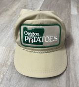 Vintage Oregon Potatoes Hat Tan Photo 0