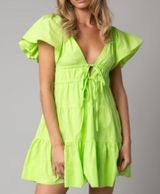 Olivaceous   Serene Mini Dress Photo 0