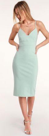 Lulus Midi Bodycon Dress Photo 0