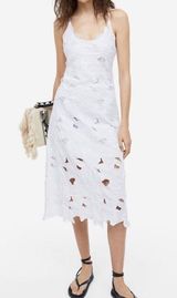 White floral maxi dress Photo 0