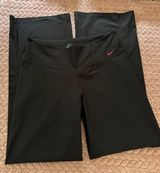Nike Black Wide Leg Yoga Pants Photo 0