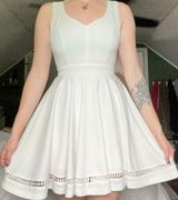 Francesca's  EMMALEE WHITE DRESS Photo 0
