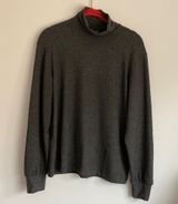 | Gray Mock Turtlenecks Sweater Photo 0