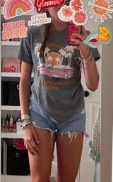 Mighty fine beachy graphic tee Photo 0