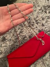 Clutch Handbag Red Photo 0