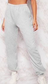 Pretty Little Thing Gray Basic Sweatpants Photo 0
