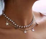 SheIn Silver star choker Photo 0