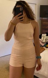 Backless Romper Size M Photo 0
