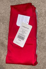 Fabletics Red Sculpt Knit Leggings Photo 0