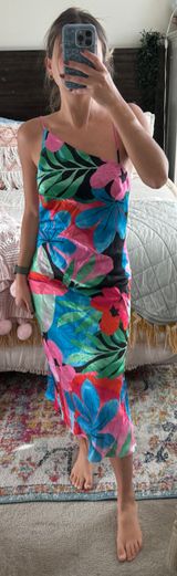 Floral Midi Dress Photo 0