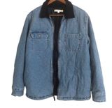 PacSun Quilted Denim Chambray Jacket. Photo 0