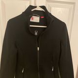 Spyder Women’s  Core full zip black fleece size medium Photo 0