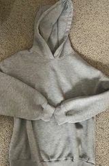 Oversized grey hoodie  Photo 0