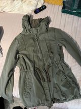 Fall Olive Green Jacket Size M Photo 0