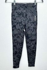 Gymshark Size Small Grey Camo Gym Leggings Workout Lifting Running Activewear Photo 0