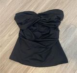 Runaway Black Strapless Top Size M Photo 0