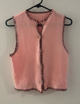 Sweater Vest Pink Photo 0