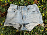 Levi's LEVI STRAUSS 501 Light Wash Denim Shorts Size W29 Photo 0