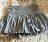 Light blue gold hinge skirt with built in shorts Photo 0