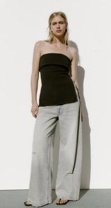 Strapless Zipper Top Photo 0