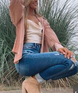 These Three Boutique Pink Shacket Photo 0